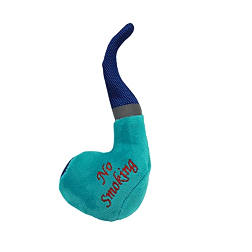 KOOBS Hundespielzeug 2P Quietschende Katzenhundspielzeug Für Kleine Hunde Plüschschuhen Pfeife Haustier Kaut Spielzeug Haustier Accessoires Welpenprodukte-Blue Pipe von KOOBS