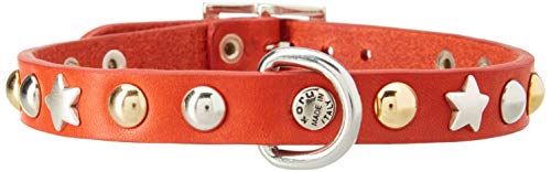 KORU VINTAGE 04A Hundehalsband Modell Nova, M, Rot von KORU VINTAGE