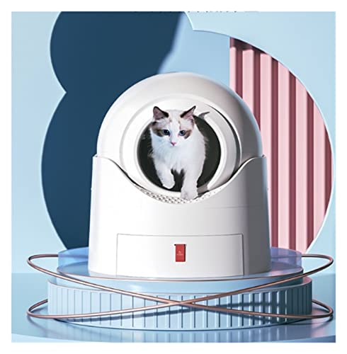 Übergroße Katzentoilette, geschlossene, automatische, intelligente Schale, geschlossene Katzentoilette, selbstreinigend, Produkte for extra große Katzen von KOZWAY