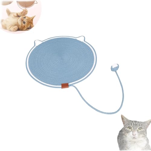 Kratzpad FüR Katzen, Pet Dual Kratzpad, Indoor Katze kreisförmiges horizontales kratzendes Katzenbrett, natürliches Baumwollseil Kratzpad von KPPFHBLI