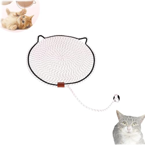 Kratzpad FüR Katzen, Pet Dual Kratzpad, Indoor Katze kreisförmiges horizontales kratzendes Katzenbrett, natürliches Baumwollseil Kratzpad von KPPFHBLI