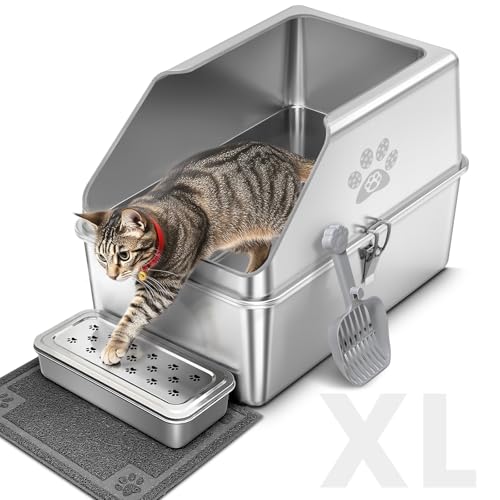 Metall-Katzentoilette geschlossen von KPWACD