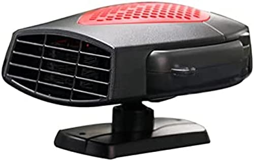 Tragbare Autoheizung Auto Defroster Defogger 12V / 24V 150W 3 In 1 Modi Für Autoheizung Lüfter Kühler Heizung Luftreinigung Auto Windschutzscheibe Lüfter Im Zigarettenanzünder,Rot,24V,Collector88 von KRASS