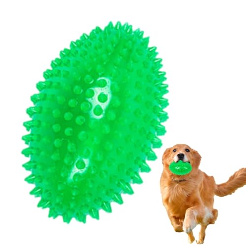 KSHSAA Quietschende Hundespielzeugbälle | Unzerstörbarer Welpenball Kauspielzeug - Indoor-Spiel, interaktives Spielzeug, Haustierbedarf für mittlere, große & kleine Hunde, aggressive Kauer von KSHSAA