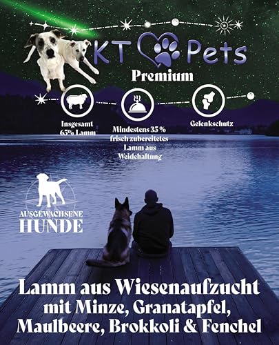 KT-Pets - Lamm aus Wiesenaufzucht - Premium-Hundefutter - Trockenfutter für alle Hunderassen - 12kg von KT-Pets