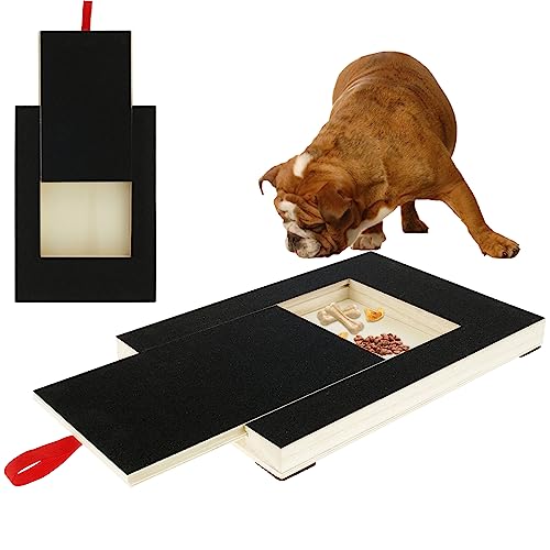 Scratch Pad für Nägel, Kratzbretter für Hunde, Nagelfeile für Hunde, mit integrierter Snackbox, Schleifpad für Welpen, Haustiere, Nagelpflege von KTCINA