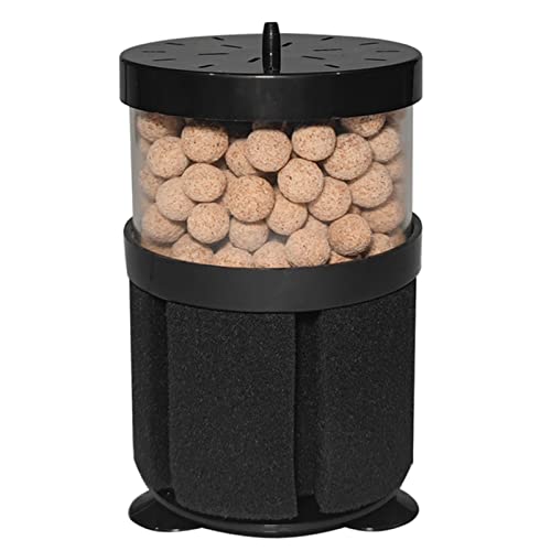 KUAIYIJU Aquarien Filter mikroporöse Schwämme Schaumfilter Multi-Filtrationsfunktionen inklusive Saugnapf und Bioballs von KUAIYIJU