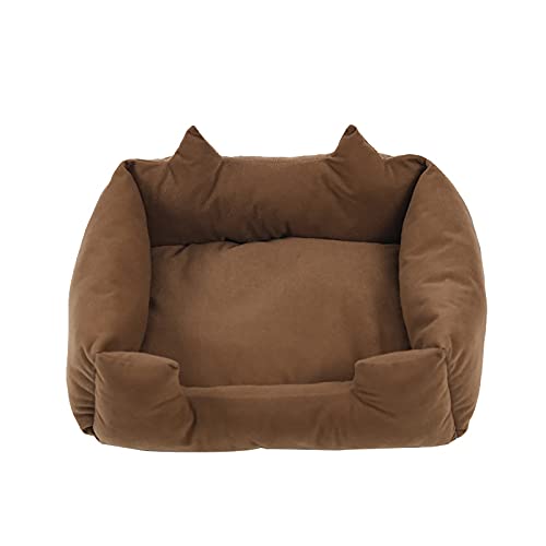 Bequemes beruhigendes Hundebett / Katzenbett für einen Hund, superweich, wärmend, Haustier-Sofa, waschbar, Katzenkissen, Bett von KUCOCOSNEH