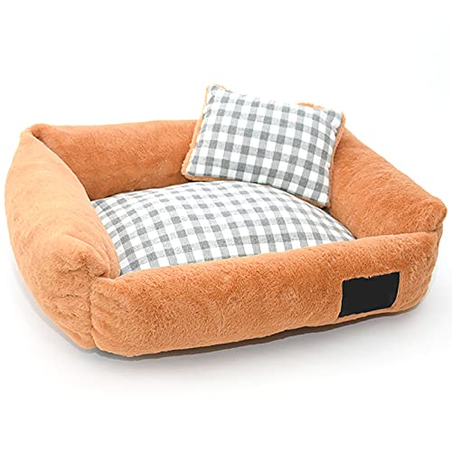 Bett für Katzen Hundebetten Haustier Katze Betten Betten für einen Hund Beruhigung Hundebett Rutschfest Haustier Sofa Kissen Bett von KUCOCOSNEH