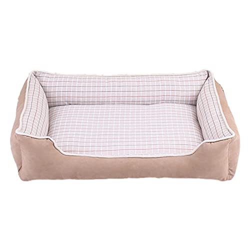 Bett für Katzen und Hunde, bequem, beruhigend, rutschfeste Unterseite, Haustier-Sofa, kleine Hundebetten Kissen, waschbar, weiches Welpen-Sofa von KUCOCOSNEH