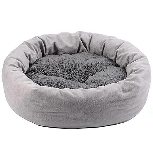 Haustierbett für Hunde Katzenbetten für Indoor Katzen Warm Weich Bequem Hundekissen Bett Donut Cuddler von KUCOCOSNEH