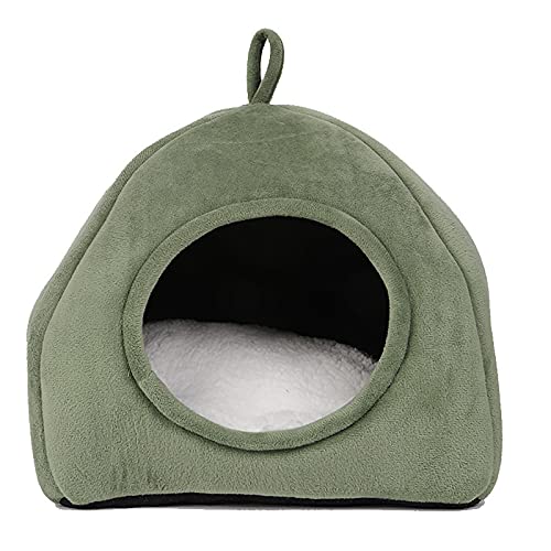 Katzenbett, warm, weich, bequem, beruhigend, rutschfeste Unterseite, Plüsch, Hundesofa von KUCOCOSNEH