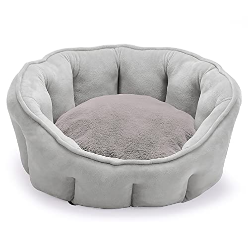 Katzenbetten Hundebetten Gemütlich Beruhigend Hundebett Sofa Bett flauschig rutschfeste Unterseite wärmend Katzenkissen Bett Haustier Sofa Schlafen von KUCOCOSNEH