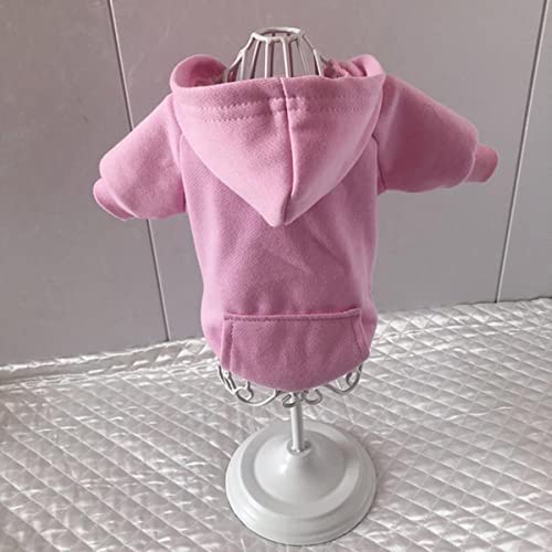 Solide Katze Hund Hoodies Haustier Kleidung für kleine Hunde Kleidung Mantel Warmes Sweatshirt für Chihuahua Mops Baumwolle Welpen Outfits Kostüm von KUGRRFRC