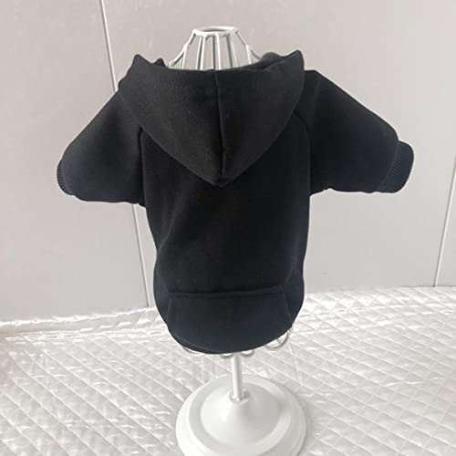 Solide Katze Hund Hoodies Haustier Kleidung für kleine Hunde Kleidung Mantel Warmes Sweatshirt für Chihuahua Mops Baumwolle Welpen Outfits Kostüm von KUGRRFRC