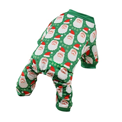 Weihnachten Hund Overall Haustier Pyjamas Kleidung Hund Weihnachtsmann/Schneemann Welpen Strampler Body Welpen Shirt Hundebekleidung Stil von KUGRRFRC