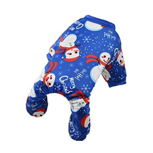 Weihnachten Hund Overall Haustier Pyjamas Kleidung Hund Weihnachtsmann/Schneemann Welpen Strampler Body Welpen Shirt Hundebekleidung Stil von KUGRRFRC