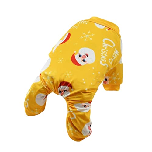 Weihnachten Hund Overall Haustier Pyjamas Kleidung Hund Weihnachtsmann/Schneemann Welpen Strampler Body Welpen Shirt Hundebekleidung Stil von KUGRRFRC