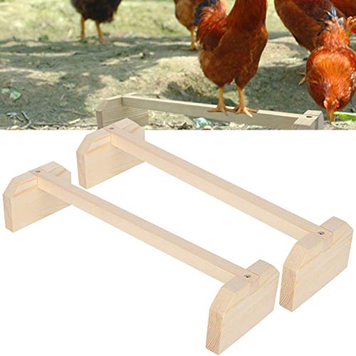 KUIDAMOS Ständer für große Vögel aus Holz für Küken Hühnerständer Barsch für Haustiere von KUIDAMOS