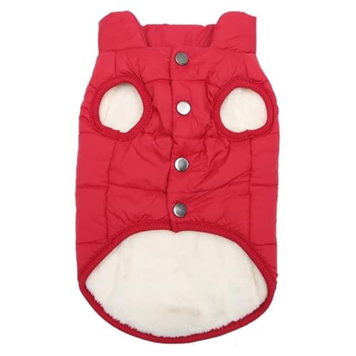 Haustier Hund Weste Jacke Herbst Winter Warme Fleece Hundemantel Kleidung Für Kleine Mittelgroße Hunde Chihuahua Bulldogge Mops Kleidung von KUOCA