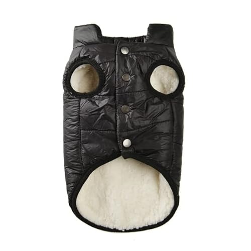 Haustier Hund Weste Jacke Herbst Winter Warme Fleece Hundemantel Kleidung Für Kleine Mittelgroße Hunde Chihuahua Bulldogge Mops Kleidung von KUOCA