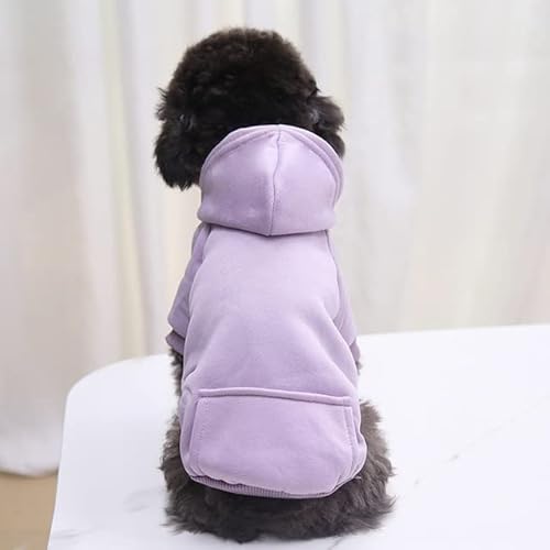 Herbst Winter Mode Hund Hoodies Mit Tasche Kleiner Hund Winterkleidung Welpen Haustier Hund Katze Mantel Jacke Französische Bulldogge Kleidung von KUOCA