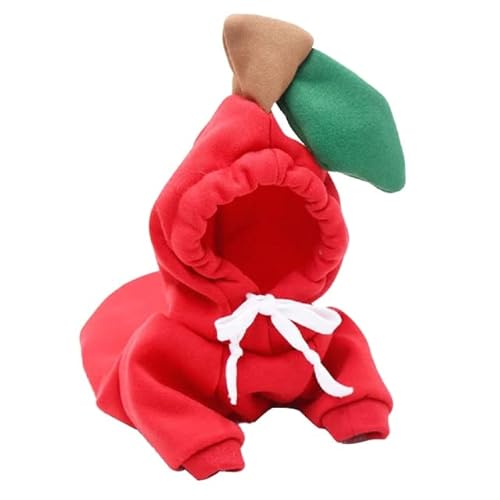 Hund Winter Warme Kleidung Niedlichen Plüschmantel Hoodies Haustier Kostüm Jacke Für Welpen Katze Französische Bulldogge Chihuahua Kleine Hundekleidung von KUOCA