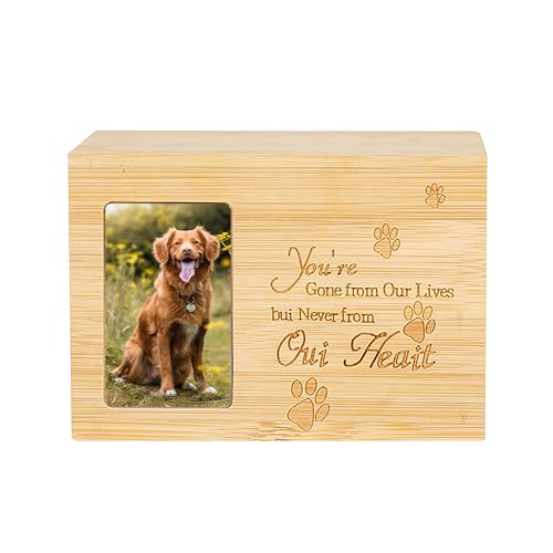 KWCLTH Custom Pet Memorial Urnwooden Haustier Einäscherung Urnphoto Framelock und Keymemorialspet Loverscondolence Geschenke von KWCLTH