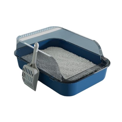 End Open Litter Box Can Be Pulled Closed/Semi Bedpans Pet Box With Cleaning Closed Pet Splashproo Z0Q4 Litter von KWJNH