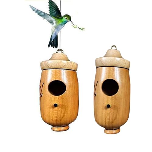 Kolibri-Haus, 1/2/3er-Pack, Kolibri-Haus, Garten, Outdoor, hängendes Vogelfutterhaus, Kolibri-Haus, Kolibri-Häuser für Gartenarbeit, Geschenke, Heimdekoration von KWJNH