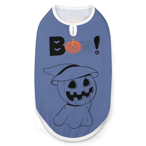 Halloween-Kostüme für Hunde, XL, Halloween, kleine Hunde, Katzen, Haustiere, atmungsaktive T-Shirts, Hundekleidung, Welpen-T-Shirt, Weste, weich und leicht, für kleine und große Hunde 2u2bhcxkr6bd von KWQDOZF