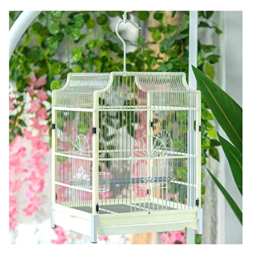 Massiver Indoor/Outdoor Voliere Vogelkäfig Groß Metall Vogelkäfig Edelstahl Vogelkäfig Vogelkäfig Vogelkäfig Sittichkäfig (B) von KXQYIKYI