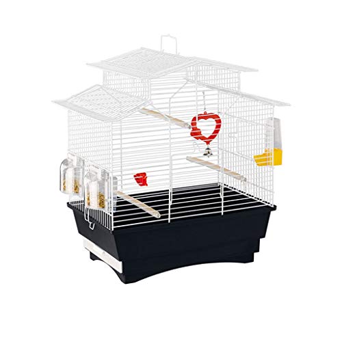 KXQYIKYI Solid Indoor/Outdoor Vaveary Edelstahl Vogel Käfig Großer Papageien Käfig Pigeon Metall Vogel Käfig tragbare kleine Vögel Reise Käfig Haustier Home Vogelkäfig Cage Cage (c) von KXQYIKYI