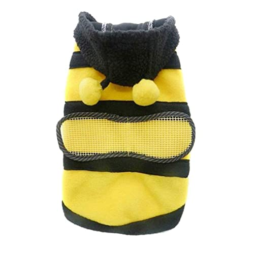 KYEQATY Tqwy Small Dog Katze Welpe Halloween Kleidung Haustier Kleidung Bienenkleid Haustier Coodie Haustier Supply Accessoire von KYEQATY