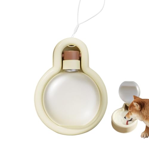 Hundetrinkflasche für Unterwegs zum Gehen 350/500ML Hunde Wasserflasche, Tragbare Trinkflasche für Welpen Katzen, Faltbare Hund Trinkflasche Wassernapf Gadget für Outdoor Aktivitäten (500ml) von Kaezuy