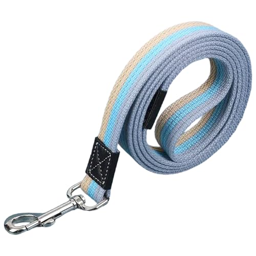 Baumwoll -Web -Hund -Leine -Grundausbildung Walking Lead, Hundetraining und Verhalten hilft mit Metallclip für große Hunde, die anziehen/79 von Kalastussaari