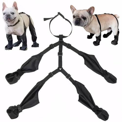 Hundespannstiefel staubdichte wasserdichte Hundestiefel verstellbare nicht rutschfeste Hund Schuhe Schnelle Freisetzungsschützer im Freien im Freien Walking-Hosenträger für Hunde Hosenträger für Hund von Kalastussaari