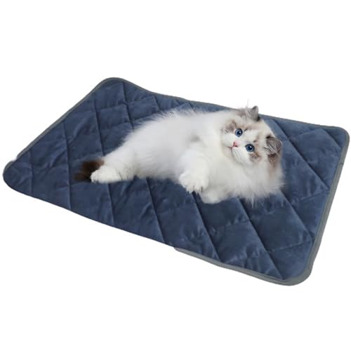 Selbstheizung Katzenpolster 16x20 Zoll Nicht rutsches warm warm warmes Thermalkatze Erwärmungskissen weiche Haustierbettkissen reflektiert Körperwärme für Winter innerne Haustiere unter 4 kg kein Str von Kalastussaari