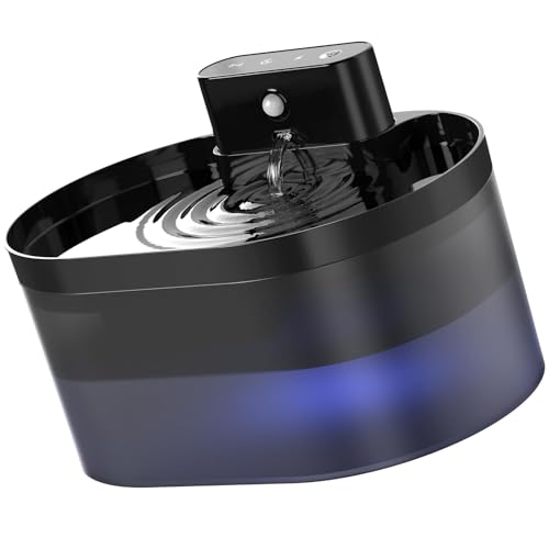 Katzenbrunnen Batteriebetriebener Haustier-Wasserspender 2,2 l Automatischer Trinkbrunnen für Katzen mit Bewegungssensoren Katzenbrunnen Batteriebetriebener Haustier-Wasserspender 2,2 l Automatischer Trinkbrunnen für Katzen mit Bewegungssensoren von Kalttoy