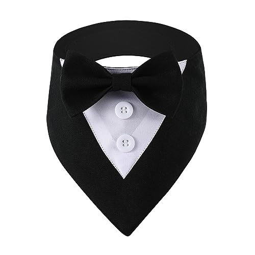 Prince-Halsband für Haustiere, Halstuch, Anzug für Hunde, Halsdekoration, elegantes Halsband mit Fliege, Schal, Bandana Prince-Halsband für Haustiere, Halstuch, Anzug für Hunde, Halsdekoration, elegantes Halsband mit Fliege, Schal, Bandana von Kalttoy