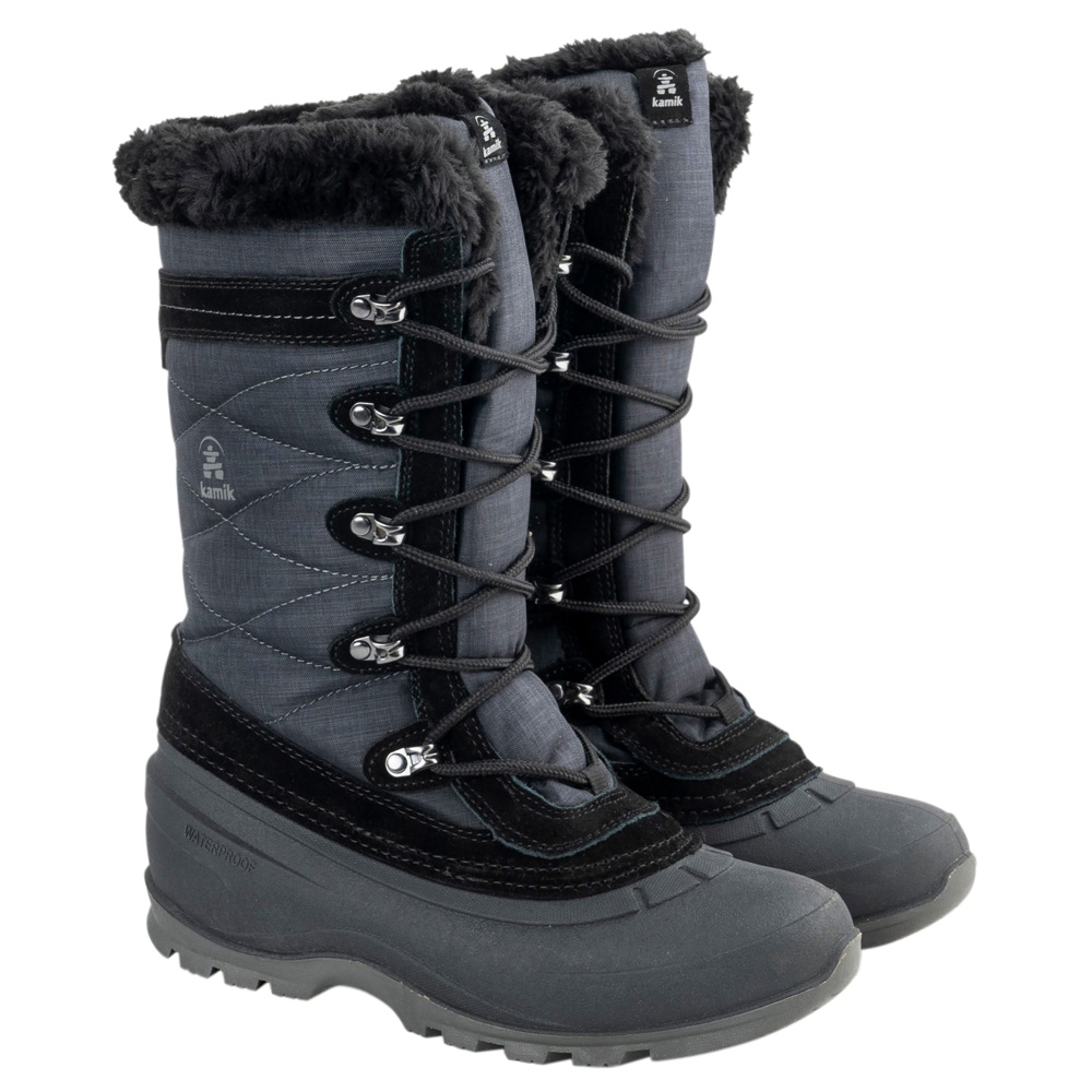 Kamik Damen Stiefel Snovalley 4 black, Gr. 36 von Kamik