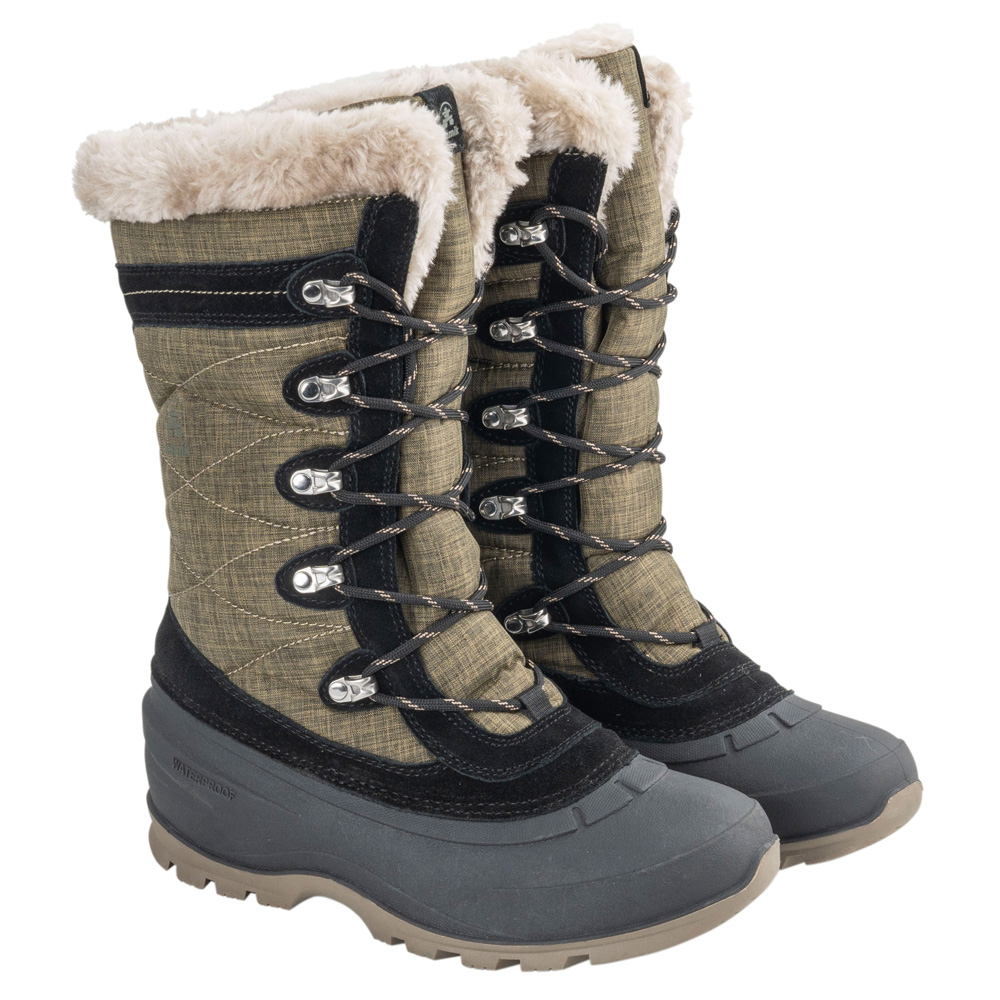 Kamik Damen Stiefel Snovalley 4 fossil, Gr. 37 von Kamik