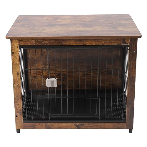 Hölzerner Hundekäfig, Holz Indoor Hundekäfig, Hundekiste Tisch Mit Tischoberfläche, Hundebox Für Hundehütte, Hundehaus Tierkäfig, Kleiner Hundekäfig, Welpenkäfig, Für Kleine Welpen, Katzen von Kanbihao