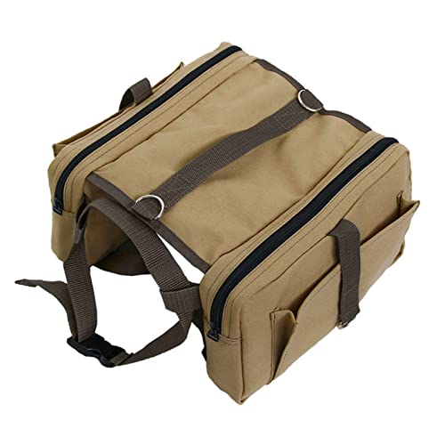 Kaohxzklcn Verstellbare Welpentasche Weste D Hunde Welpentasche Outdoor Geschirr Rucksack D von Kaohxzklcn