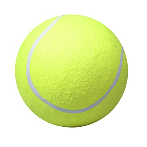 Riesen Tennisball Hunde Kauspielzeug Hunde Interaktiver Großer Aufblasbarer Tennisball Heimtierbedarf Outdoor von Kaohxzklcn