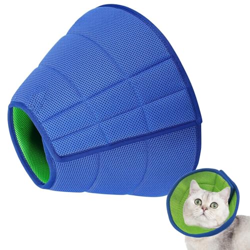 Kapaunn Pet Collar - Pet Recovery Cone | Washable Pet Recovery Collars and Cones for Dogs and Cats, Adjustable Dog Neck Cone Elizabeth Collar von Kapaunn