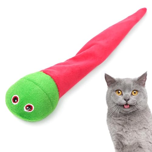 Kapmore Pet Dental Chew Toy Plush Cat Tething Exercising Soft Interactive Indoor Funny Toy Kitten Catnip Toy von Kapmore