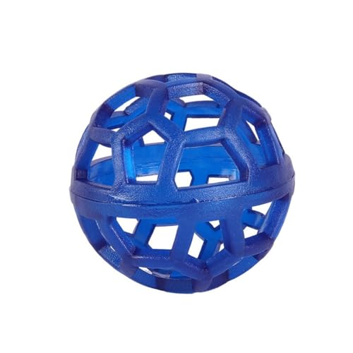 Kapmore Pet Puzzle Gummi Spielzeug Ball für Welpen Kreativer Snack Hohl Natürliche Haustier Zahnreinigung Beißball von Kapmore