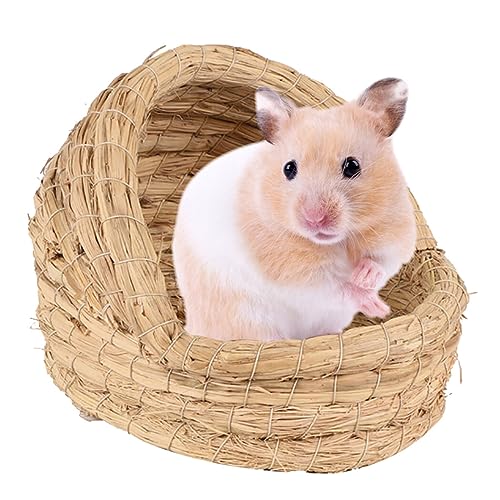 Kapmore Versteck Bett Hausschuh Form Hamster Gewebtes Design Höhle Haustier Kleine Kreative Höhle von Kapmore