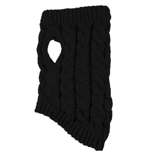 Warmer, modischer verdickter Strick-Hundepullover, atmungsaktiv, waschbar, weich, für Welpen, Winter, wiederverwendbar, modisches Outfit von Kapmore